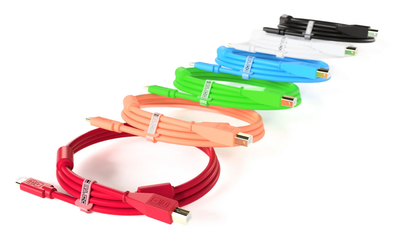 Chroma Cable DJ Techtools USB-C naar USB-B Kabel 1.5m (Zwart)
