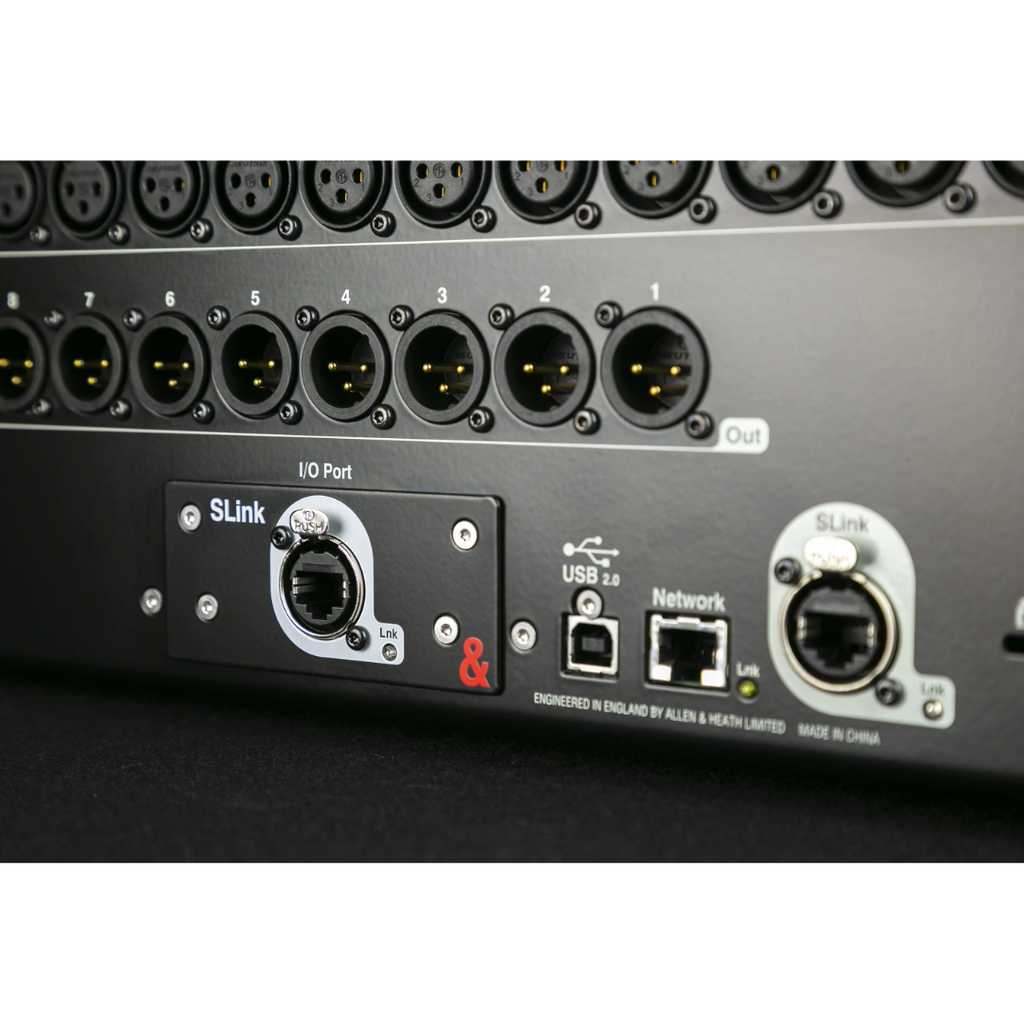 SQ SLink Allen &amp; Heath SLink Kaart