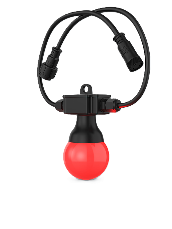 FESTOON 2 RGB CHAUVET DJ DMX LICHTSLINGER 15m (20 LAMPEN)