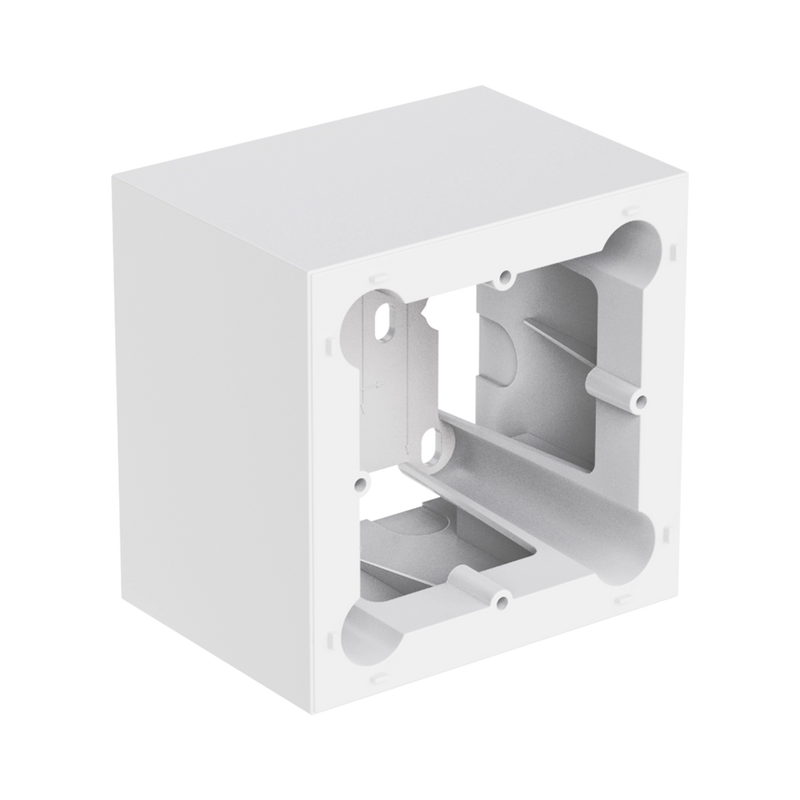 WB200/SW Audac Opbouw Wandbox voor 80 x 80 mm Wandpanelen (Wit)