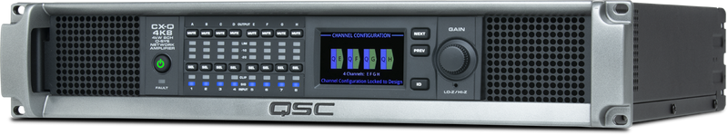 CX-Q 4K8 QSC Q-Sys Netwerk Versterker
