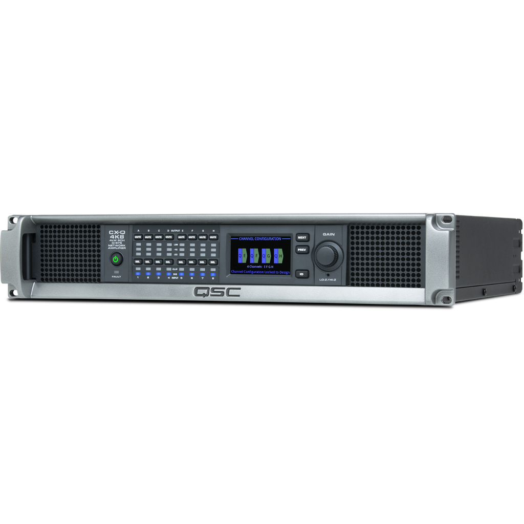 CX-Q 4K8 QSC Q-Sys Netwerk Versterker
