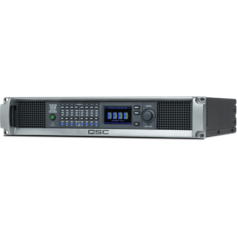 CX-Q 4K8 QSC Q-Sys Netwerk Versterker