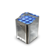 WELL FIT X Chauvet Pro Set 6x Well Fit Par (Zilver)