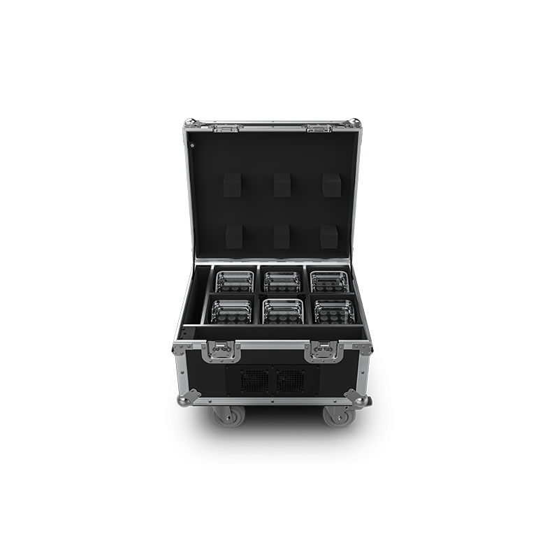 WELL FIT X Chauvet Pro Set 6x Well Fit Par (Zilver)