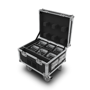 WELL FIT X Chauvet Pro Set 6x Well Fit Par (Zilver)