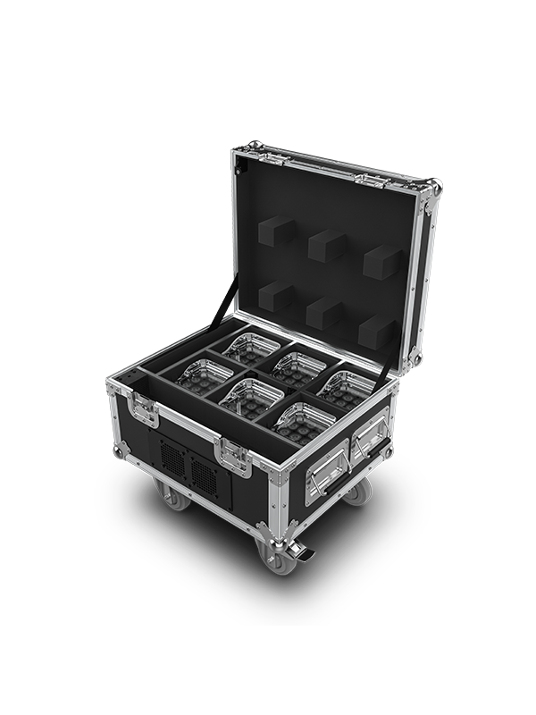 WELL FIT X Chauvet Pro Set 6x Well Fit Par (Zilver)