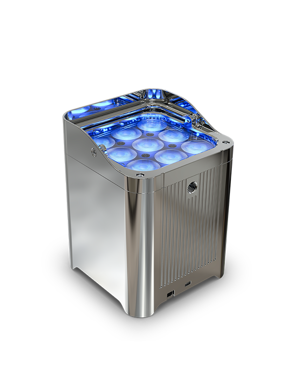 WELL FIT X Chauvet Pro Set 6x Well Fit Par (Zilver)