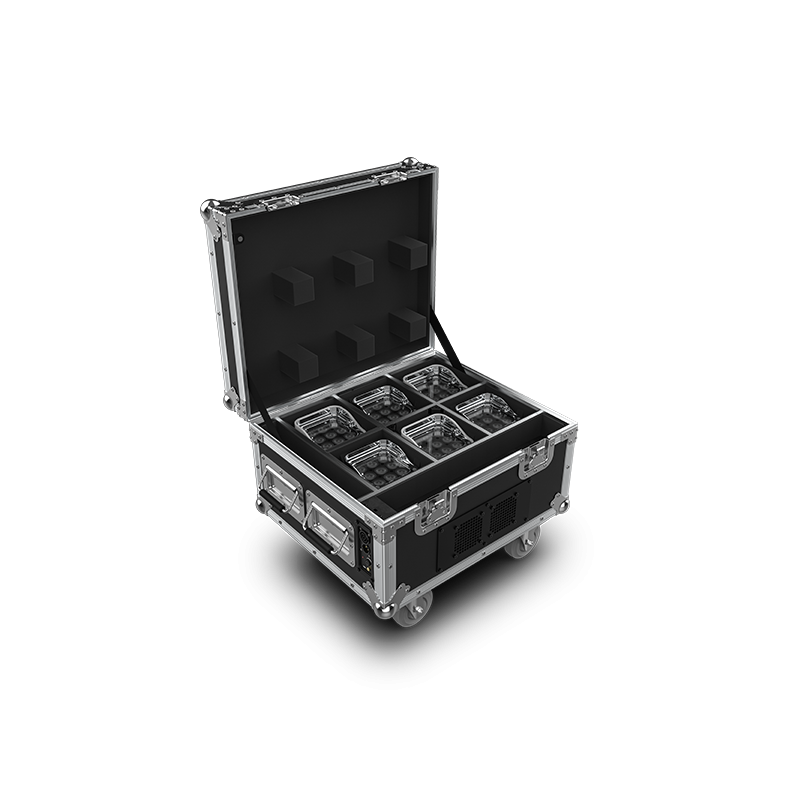 WELL FIT X Chauvet Pro Set 6x Well Fit Par (Zilver)