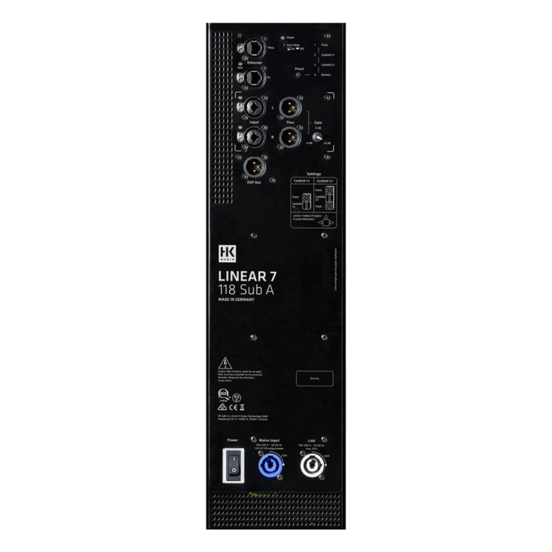 LINEAR 7 118 SUB A HK AUDIO @ B-STOCK TOONZAAL