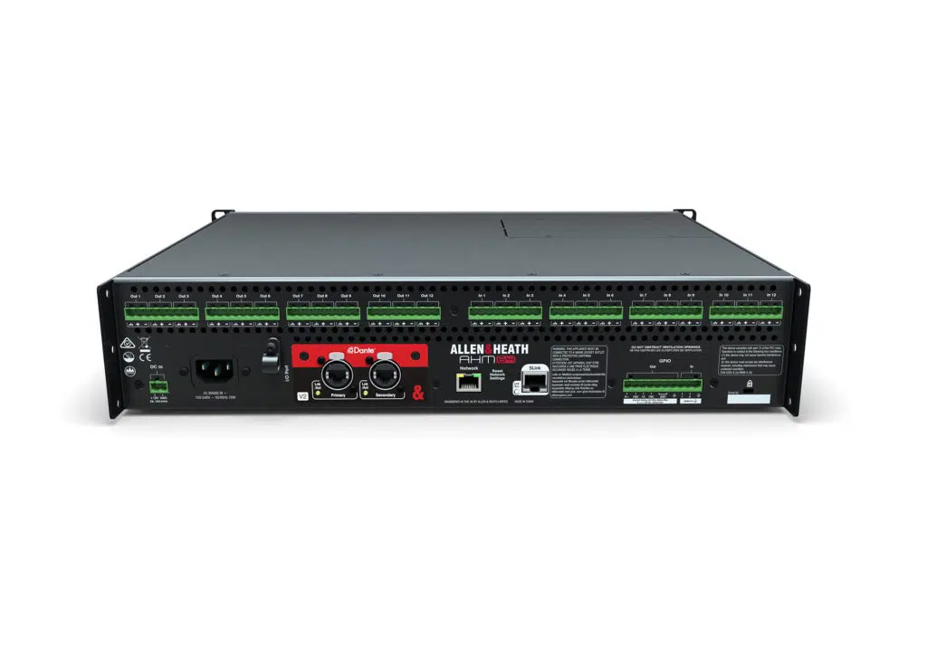 SQ Dante 64x64 V3 Allen &amp; Heath Dante Kaart