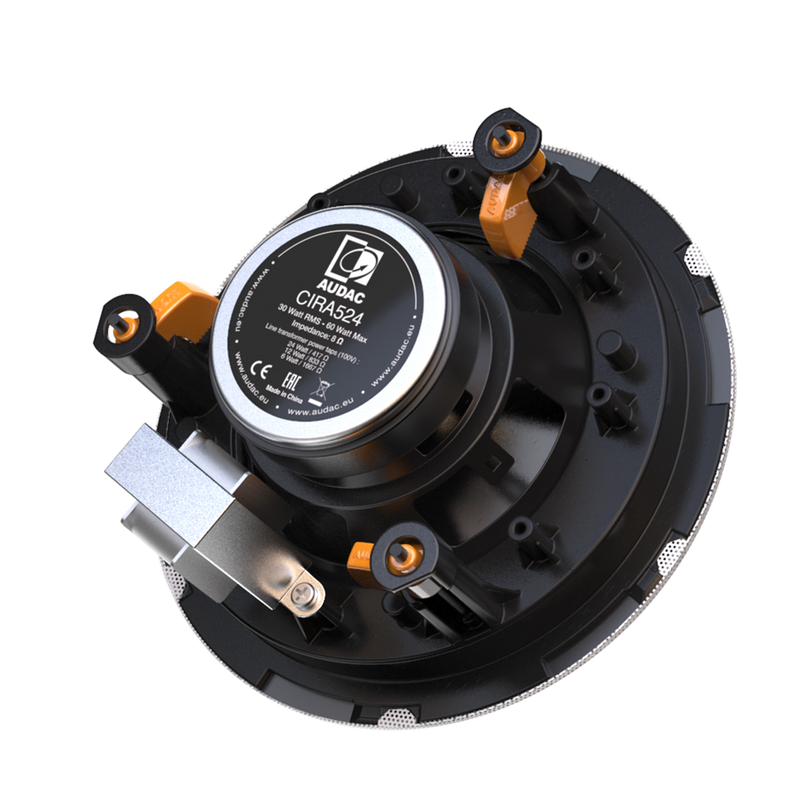 CIRA524I/W Audac Plafondluidspreker 8 Ohm en 100 V (Wit)