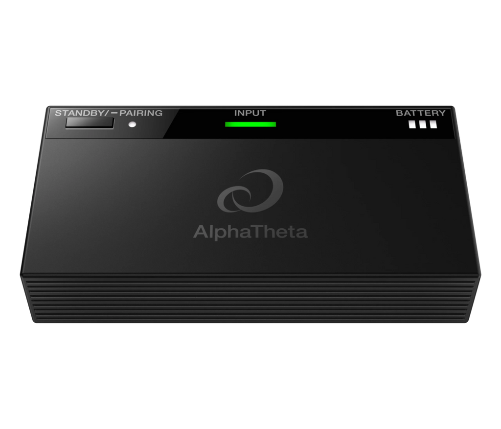 HDJ-F10-TX AlphaTheta Draadloze DJ-Hoofdtelefoon (incl. transmitter)