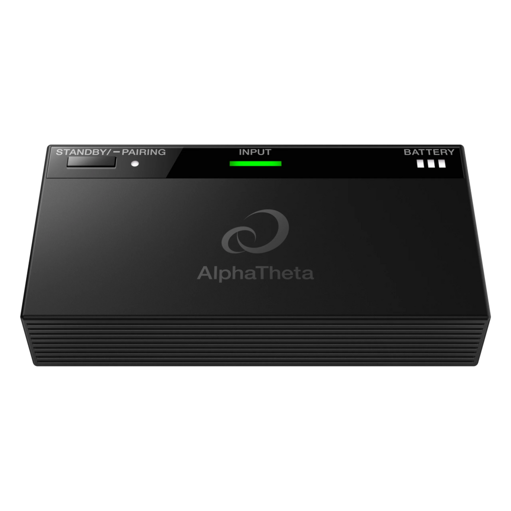 HDJ-F10-TX AlphaTheta Draadloze DJ-Hoofdtelefoon (incl. transmitter)