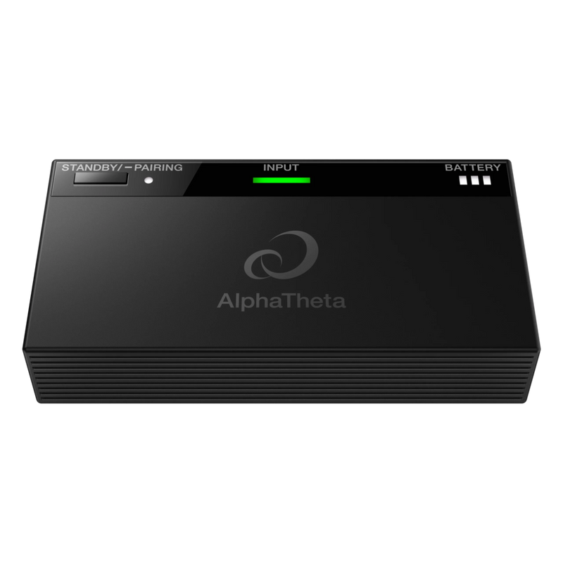 HDJ-F10-TX AlphaTheta Draadloze DJ-Hoofdtelefoon (incl. transmitter)