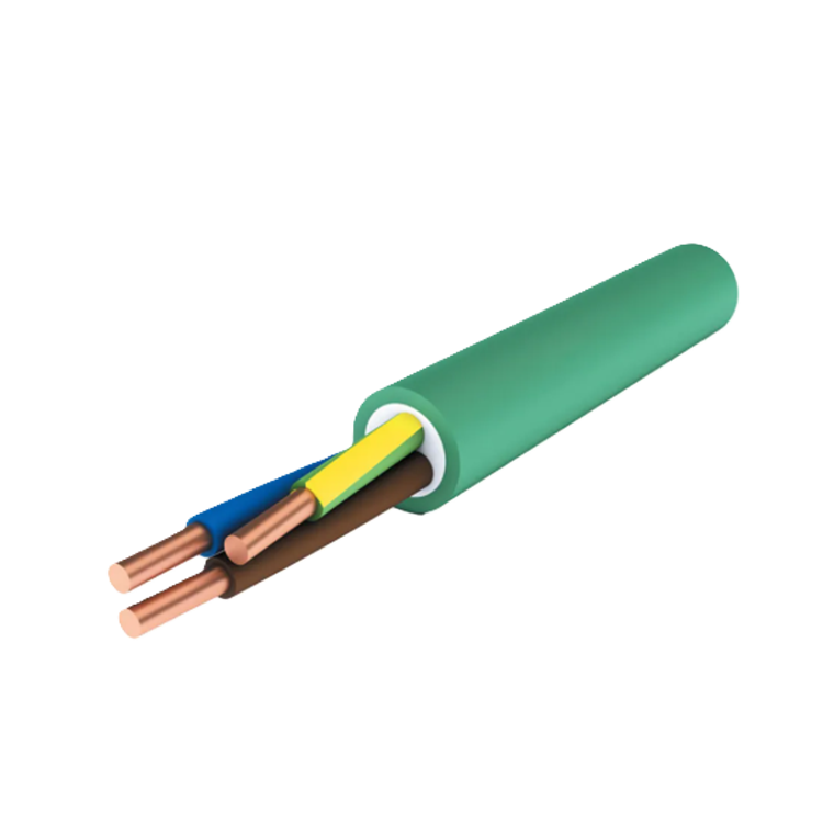 STROOMKABEL HALOGEENVRIJ GROEN XGB 3G2.5MM /METER