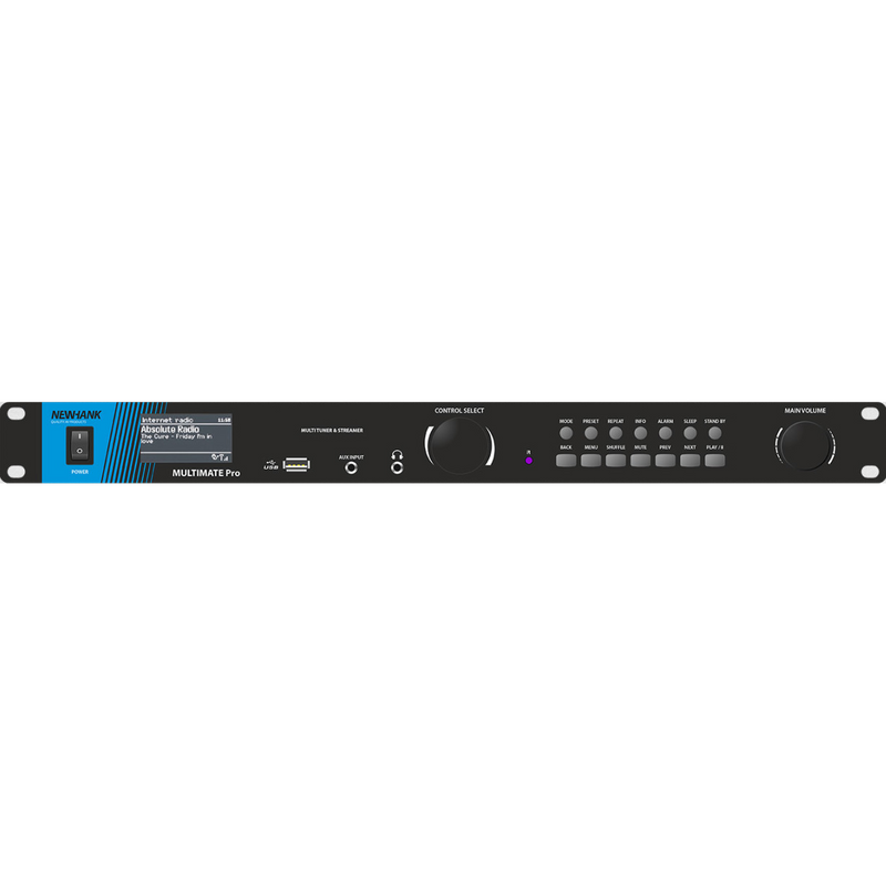 Multimate Pro NewHank Mediaspeler en Radio