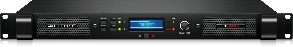 IPX 4800 Lab.Gruppen Compact DSP Versterker