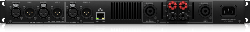 IPX 4800 Lab.Gruppen Compact DSP Versterker