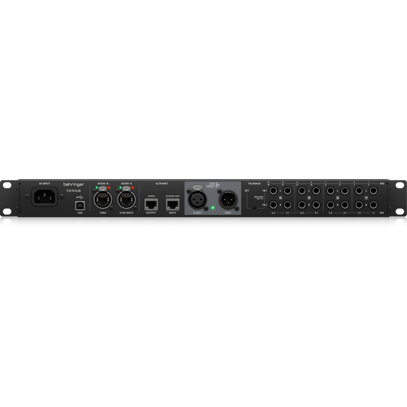 P24HUB Beheringer Hub voor Persoonlijke Monitormixers