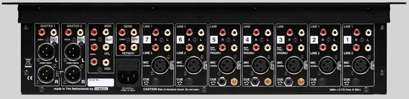 LPM-7.4 Dateq DJ Mixer