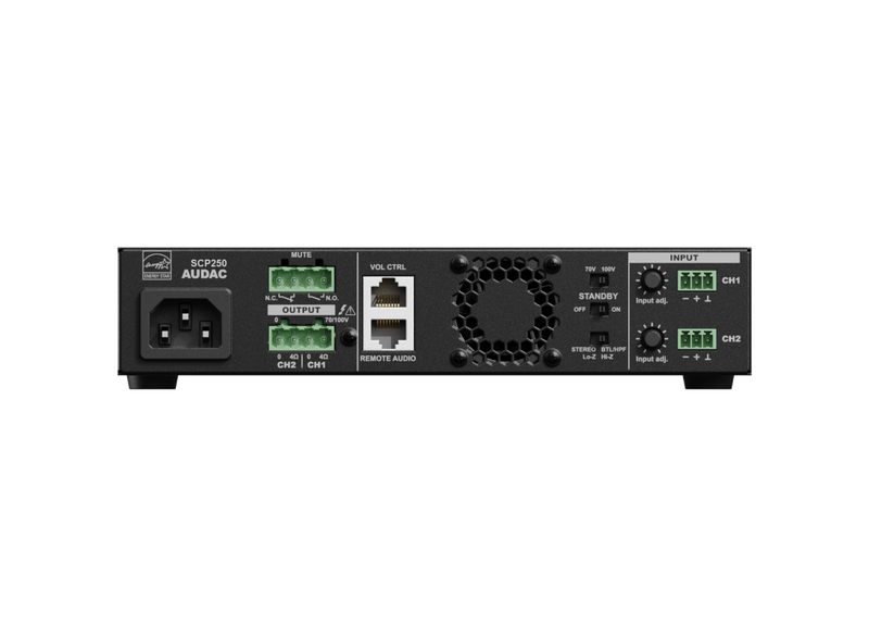 SCP250 Audac Compacte Versterker
