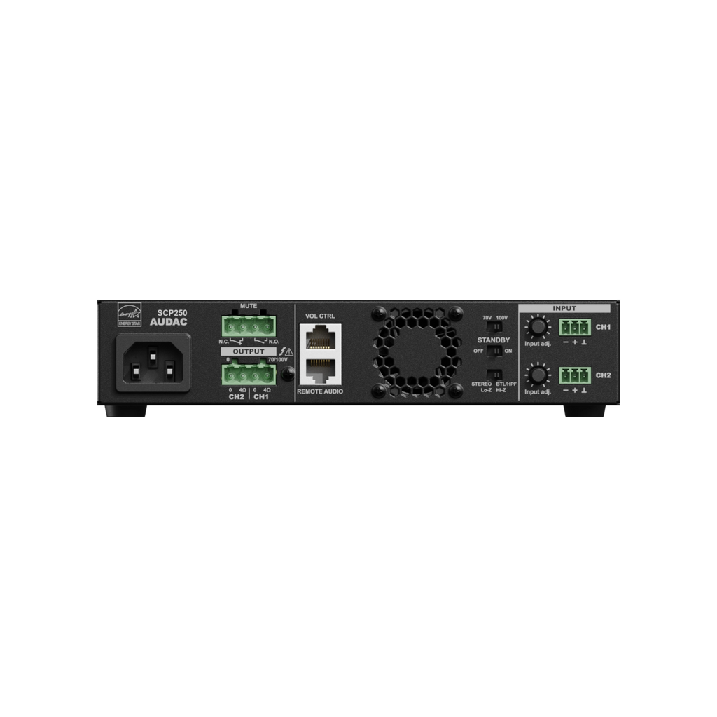 SCP250 Audac Compacte Versterker