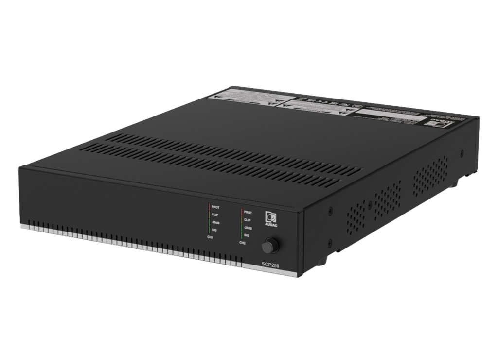 SCP250 Audac Compacte Versterker