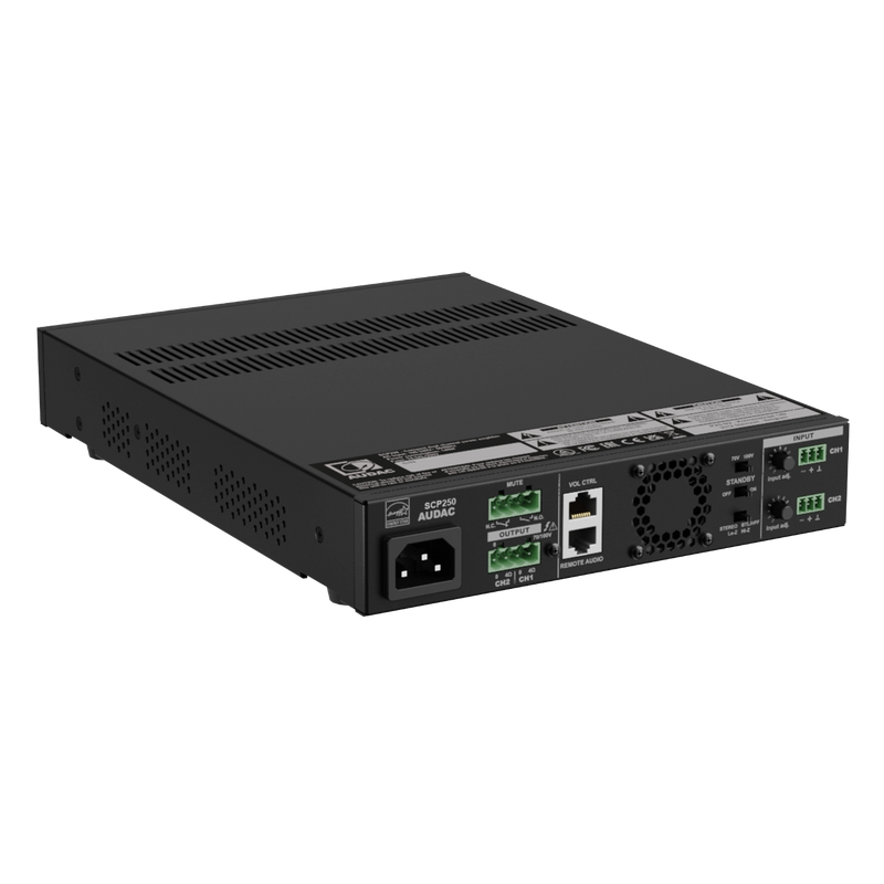 SCP250 Audac Compacte Versterker