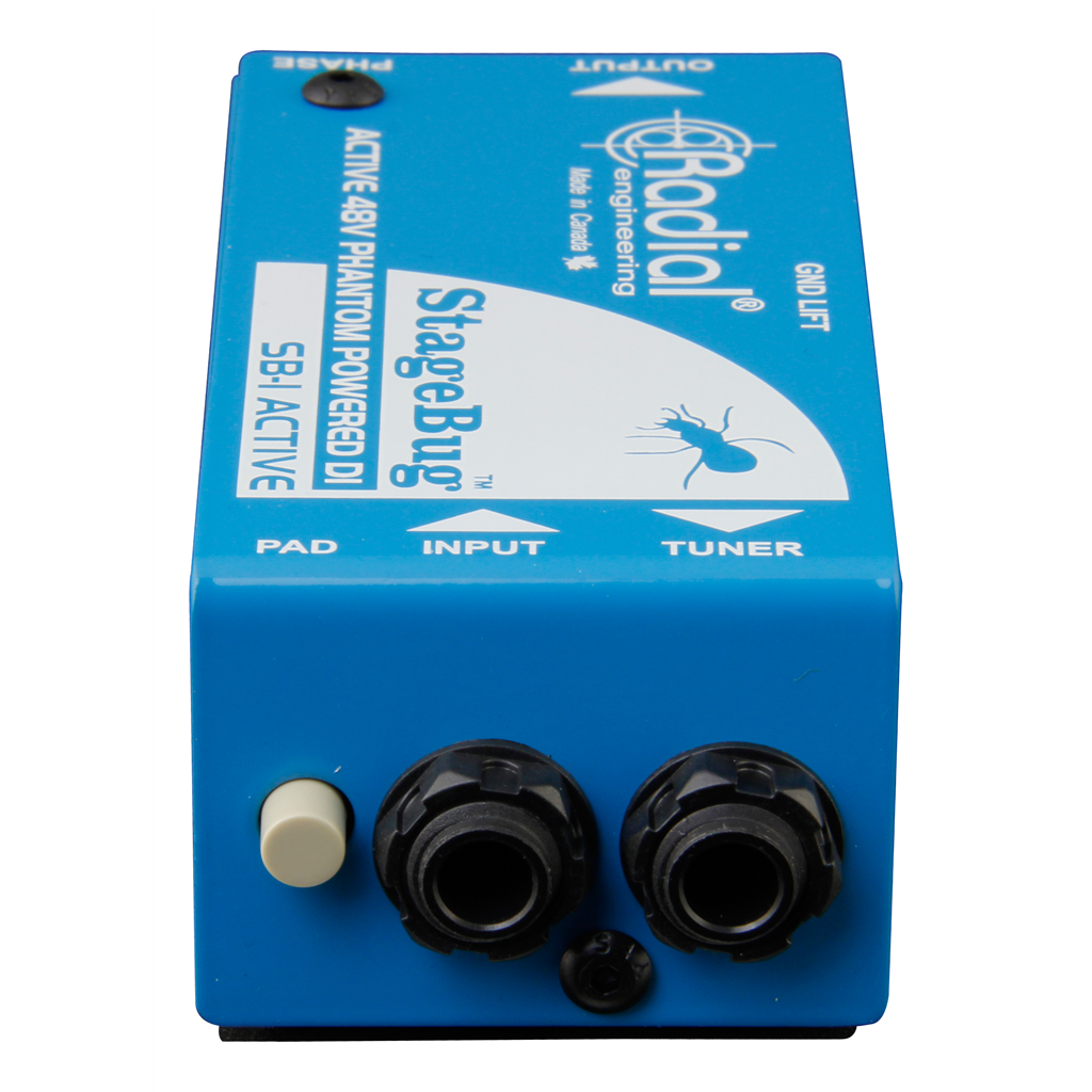 Stagebug SB-1 Radial Actieve DI Box voor Akoestische Gitaar