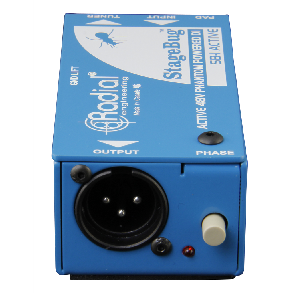 Stagebug SB-1 Radial Actieve DI Box voor Akoestische Gitaar