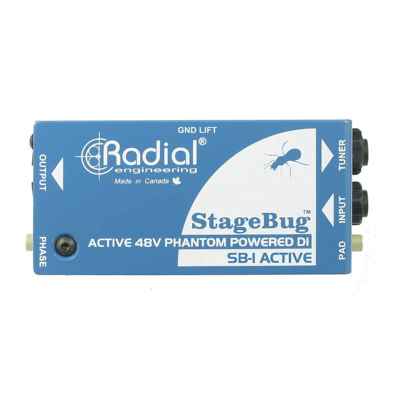 Stagebug SB-1 Radial Actieve DI Box voor Akoestische Gitaar