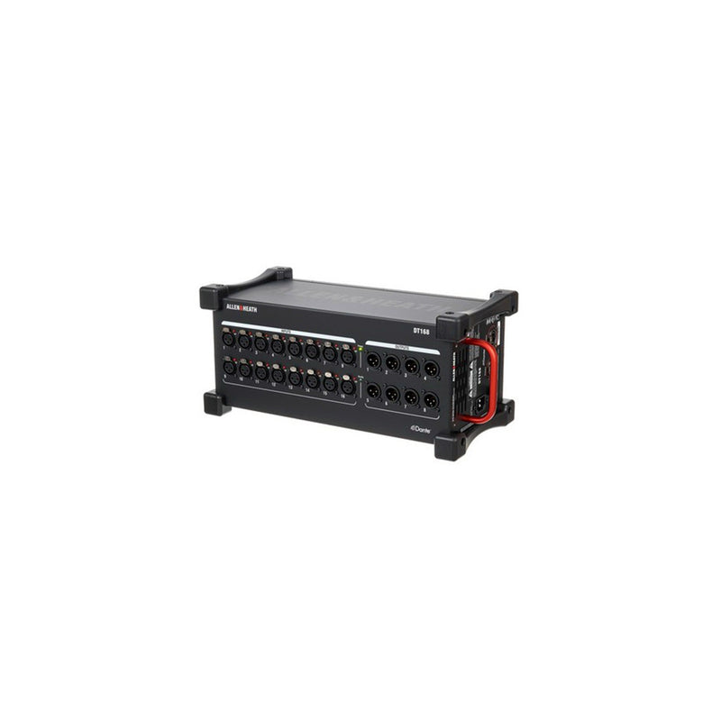 DT168 Allen &amp; Heath 16in / 8uit Dante-interface stagebox