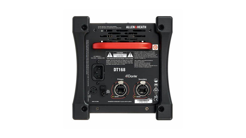 DT168 Allen &amp; Heath 16in / 8uit Dante-interface stagebox