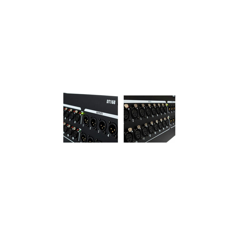 DT168 Allen &amp; Heath 16in / 8uit Dante-interface stagebox