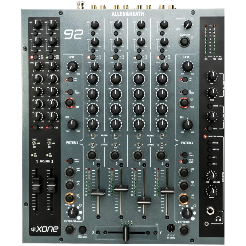 XONE:92 MK2 Allen&amp;Heath DJ Mengtafel