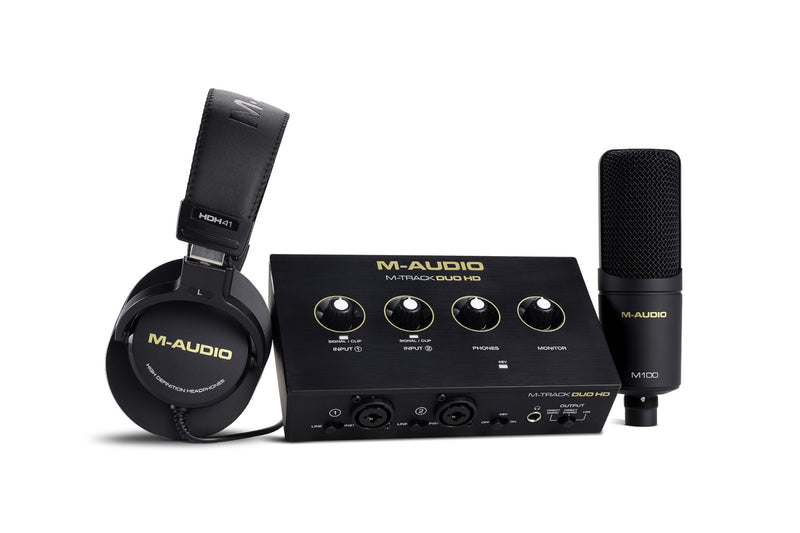 M-Track Duo HD Producer Pack M-Audio Audio-Interfacebundel