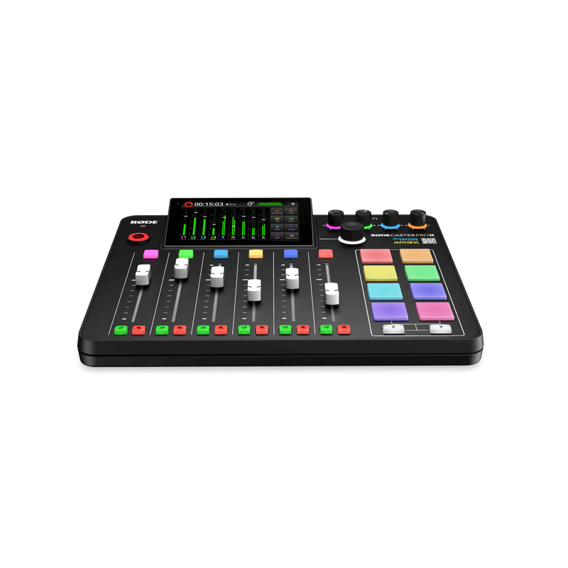 Rodecaster Pro II Røde Audio Podcast mixing interface