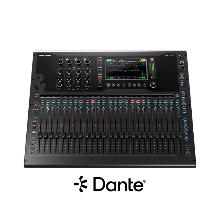 Qu-6D Allen&amp;Heath Digitale Mengtafel met Dante