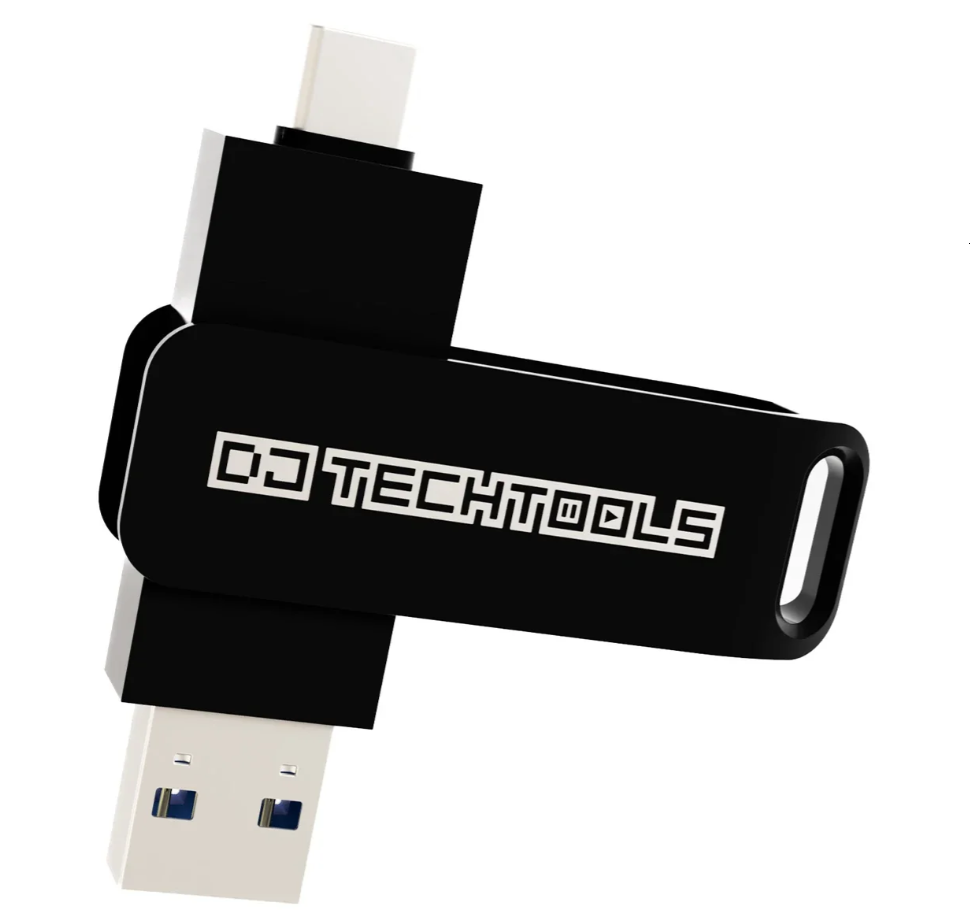 Chroma USB Drive for DJS DJ TechTools 256GB (Zwart)