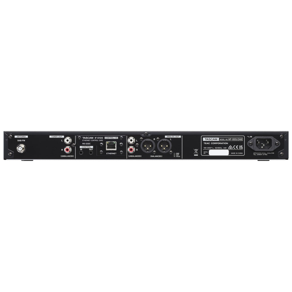 MP-800U DAB Tascam Mediaspeler