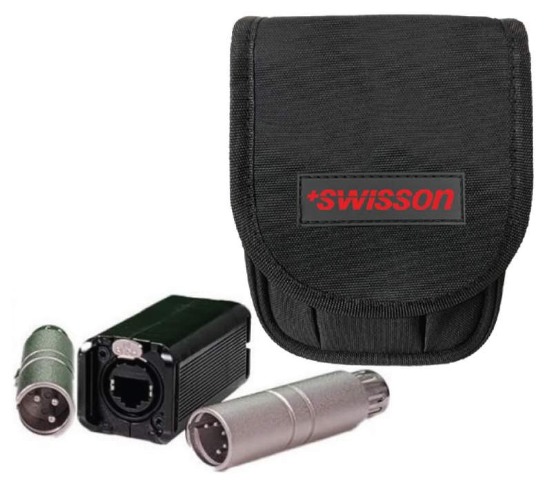 XMT-500 Pro-Set Swisson DMX Tester &amp; RDM/Ethernet Controller met Draagtas