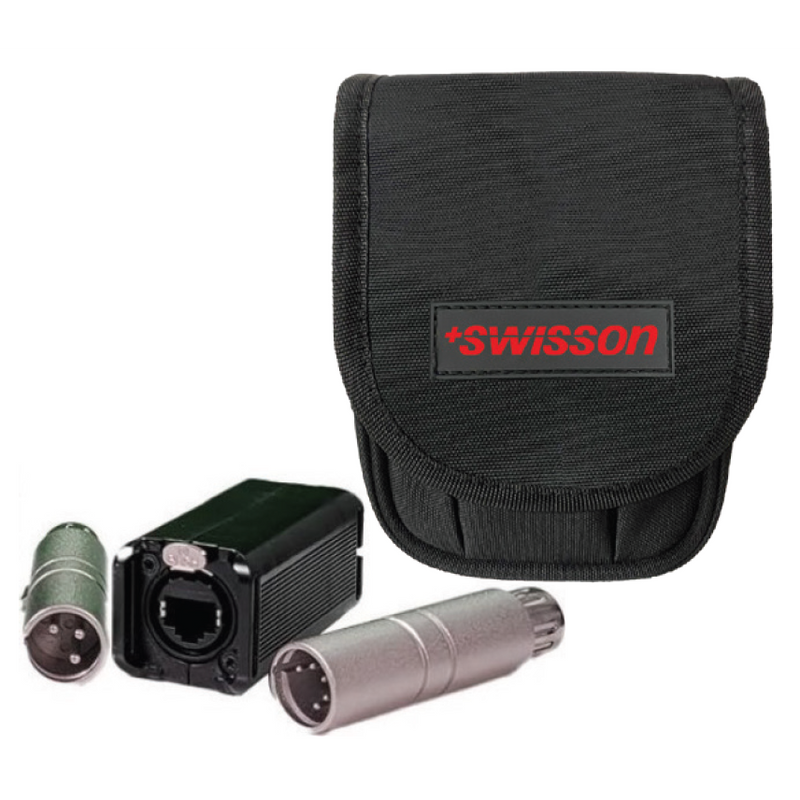 XMT-500 Pro-Set Swisson DMX Tester &amp; RDM/Ethernet Controller met Draagtas