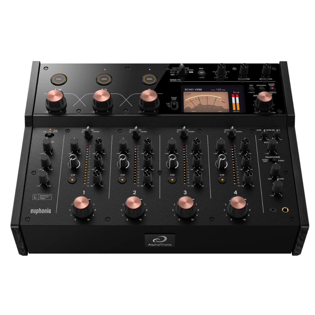 Euphonia AlphaTheta 4-kanaals Mixer
