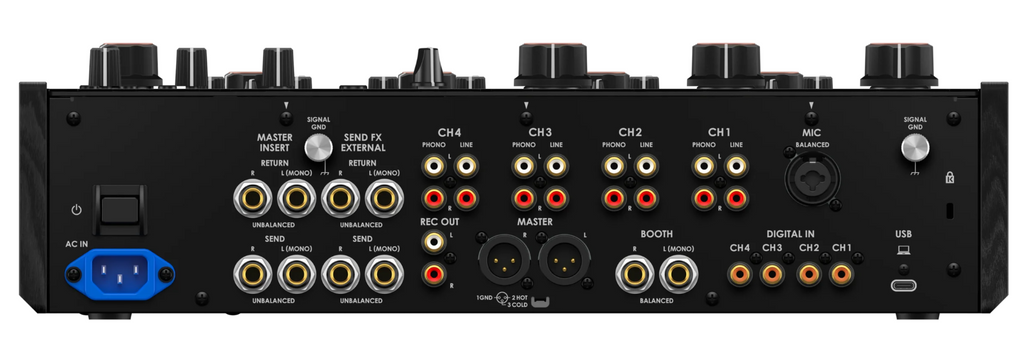 Euphonia AlphaTheta 4-kanaals Mixer