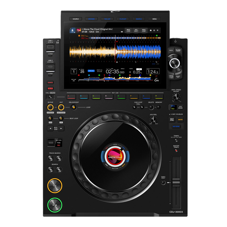 CDJ-3000X AlphaTheta Tabletop Mediaplayer