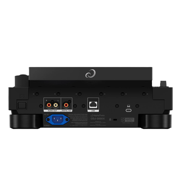CDJ-3000X AlphaTheta Tabletop Media Player