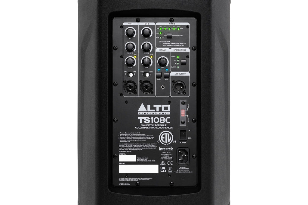 TS108C Alto Kolomluidspreker