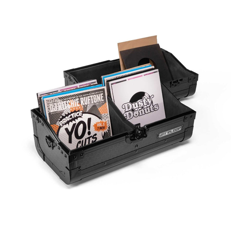 7inch Record Case 150 Black Reloop Flightcase voor Vinylplaten