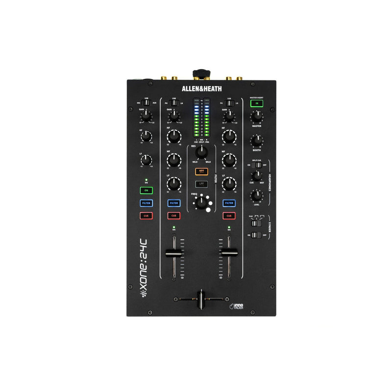 Xone:24C Allen&amp;Heath 2+1-Kanaals Analoge DJ-Mixer met Interface